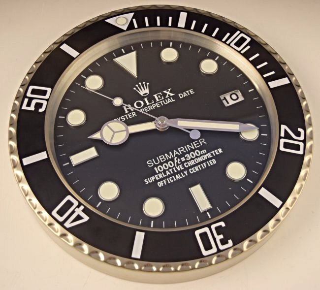 Rolex Oyster Submariner Luminous Clock (1 of 4)