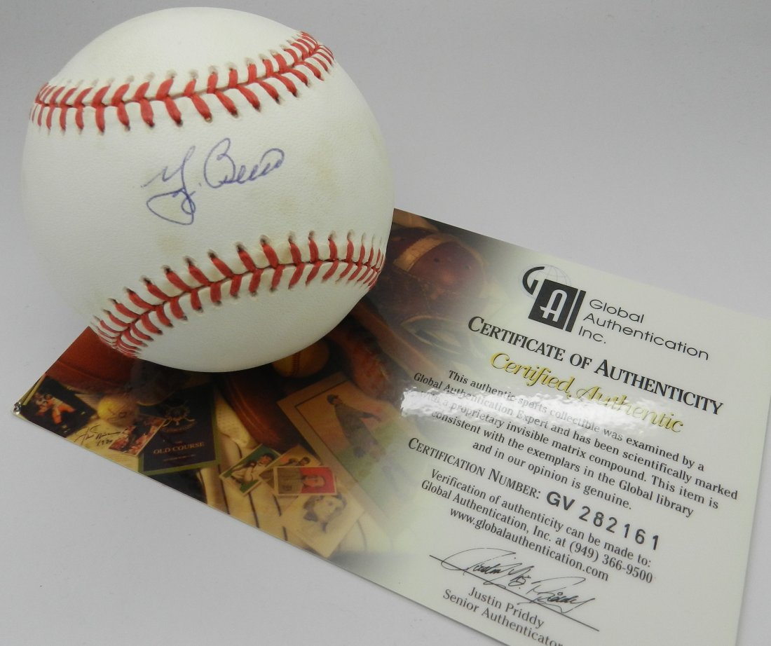 Yogi Berra Signed Baseball (1 of 2)