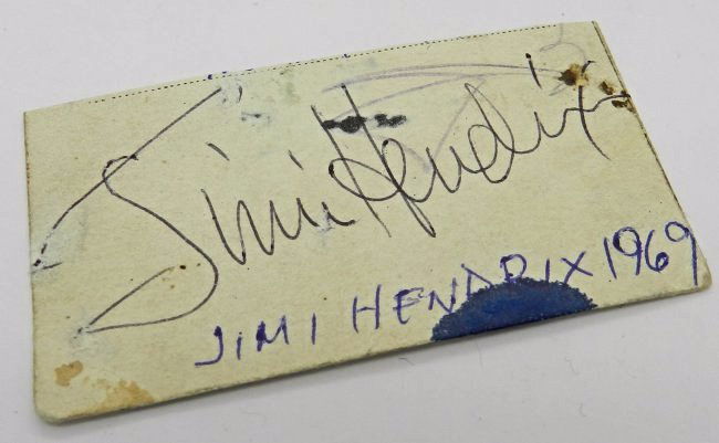 Jimi Hendrix Signature