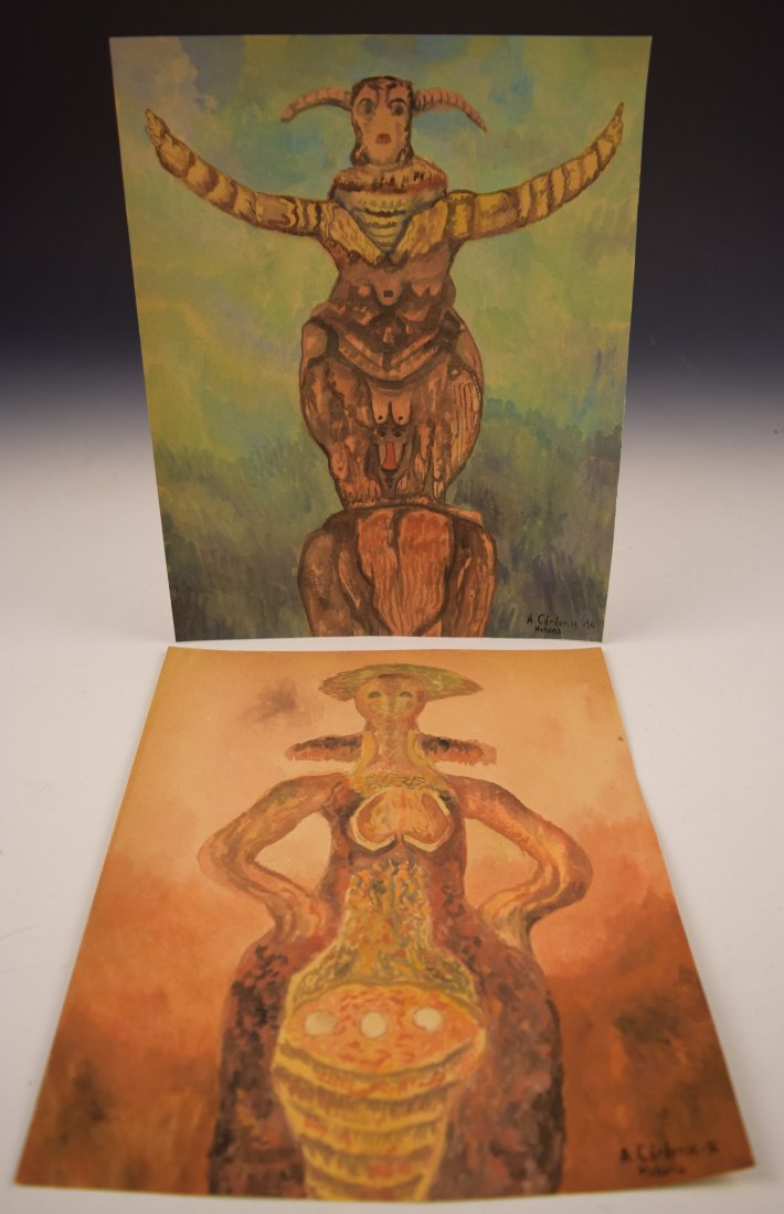 Agustin Cardenas Watercolors (1 of 3)