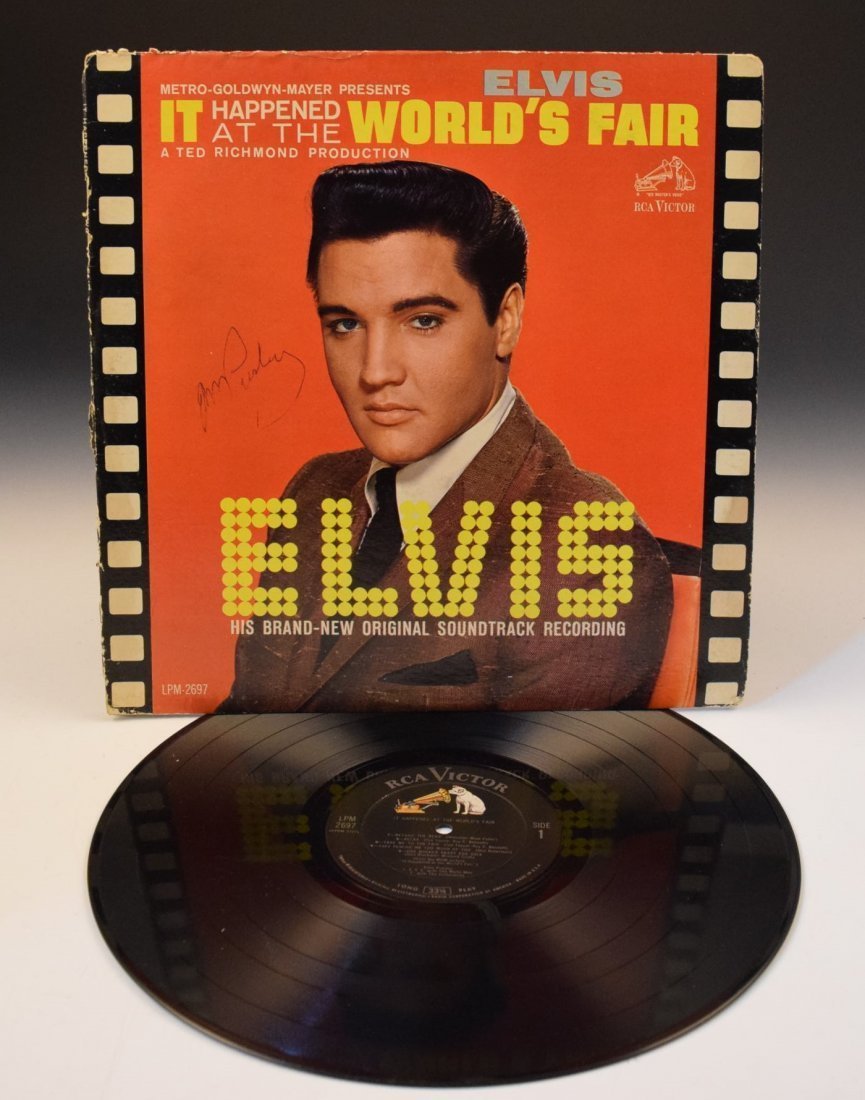 Elvis Presley Autographed Album (1 of 2)