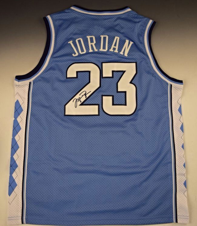 Michael Jordan Autographed Jersey (1 of 4)