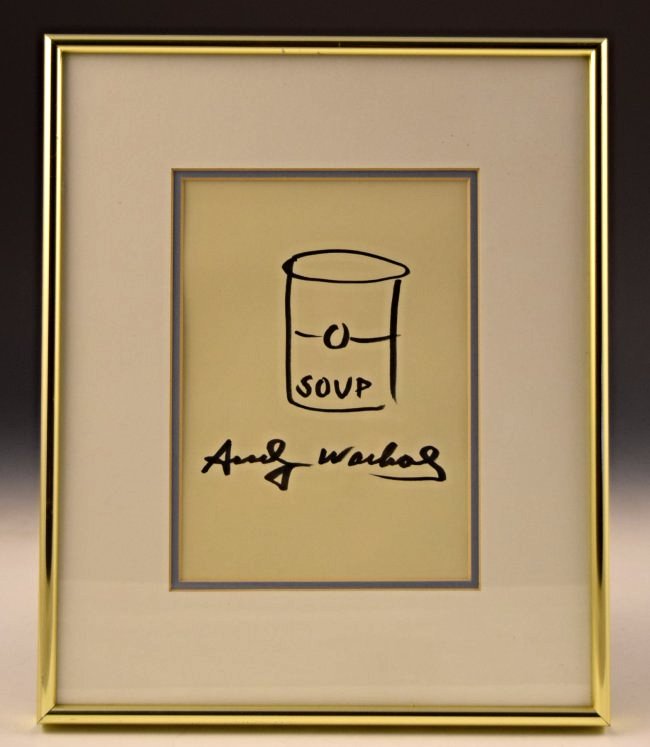Andy Warhol Drawing (1 of 3)