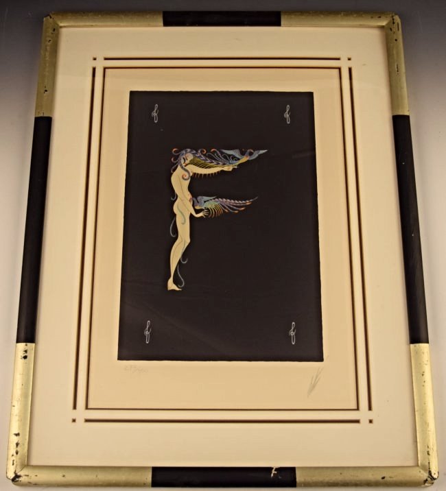 Erte Lithograph Signed (1 of 3)