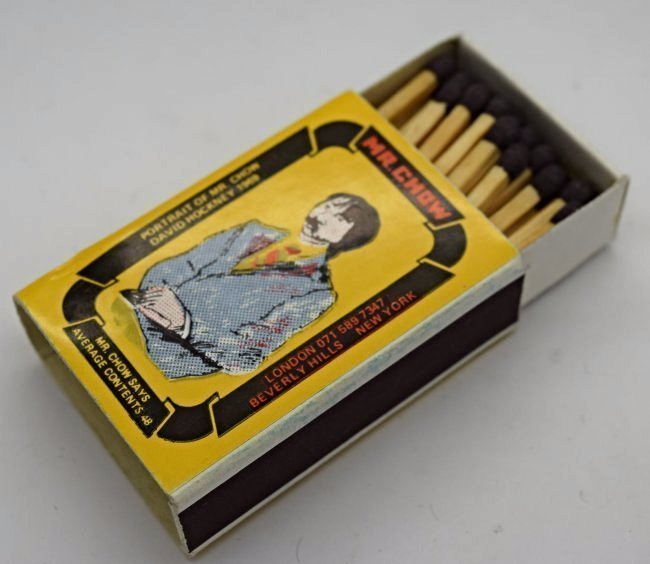 Ed Ruscha, David Hockney, Mr. Chow (1 of 4)