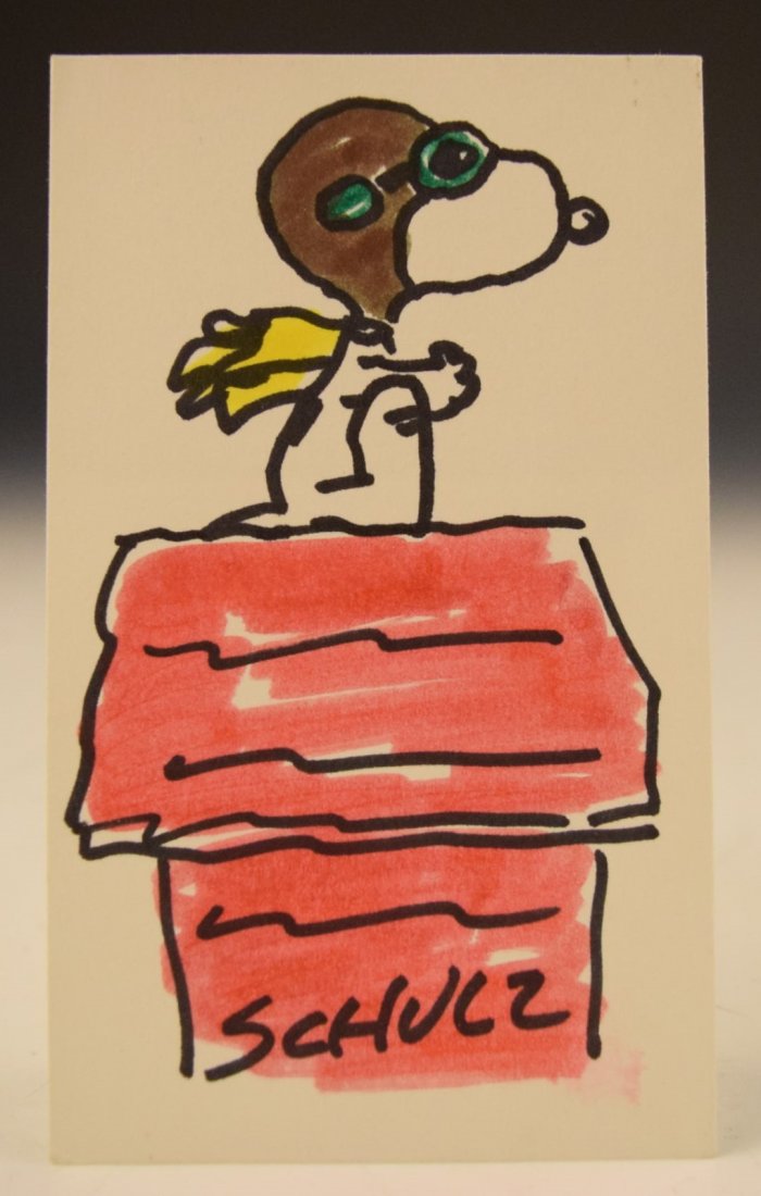 Charles Schulz Drawing (1 of 2)