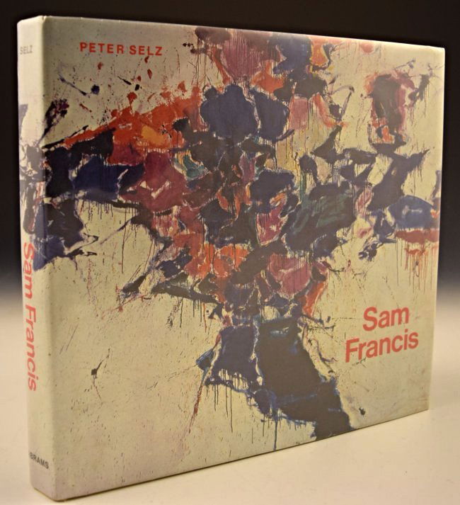 Sam Francis Signed Book (1 of 4)