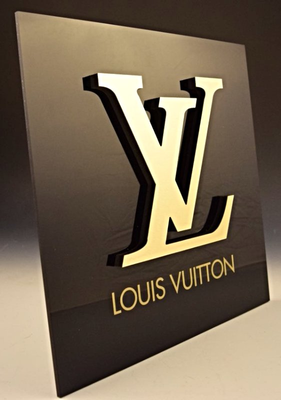 Louis Vuitton Display Logo Sign (1 of 2)
