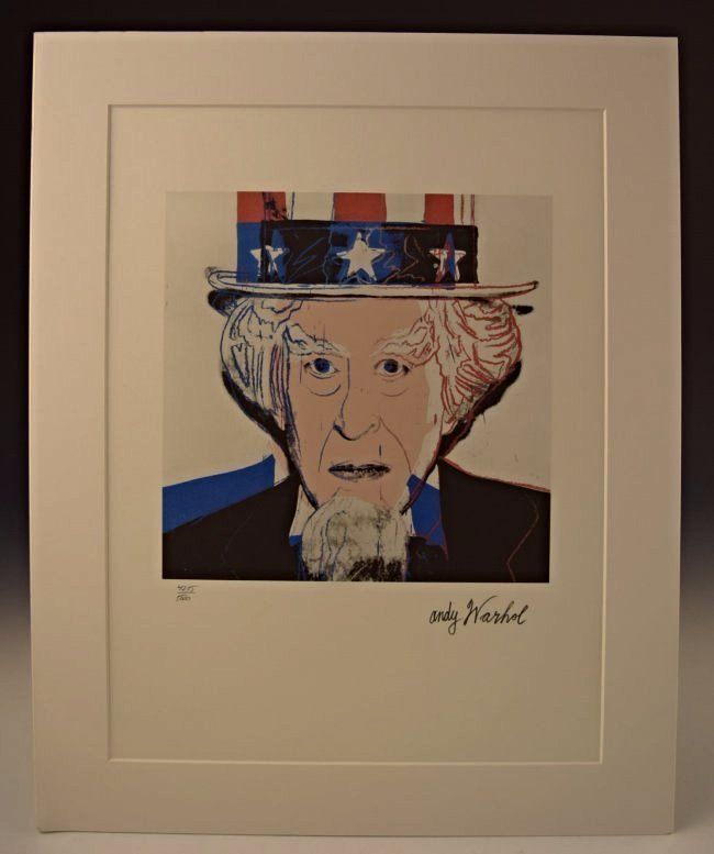 Andy Warhol Lithograph (1 of 3)