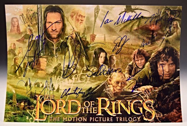 Lord of the Rings Cast Signed Photo (1 of 2)