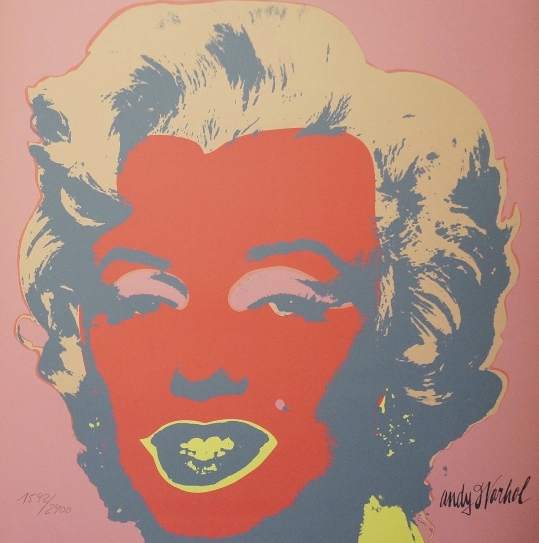 Andy Warhol Marilyn Screenprint (1 of 2)