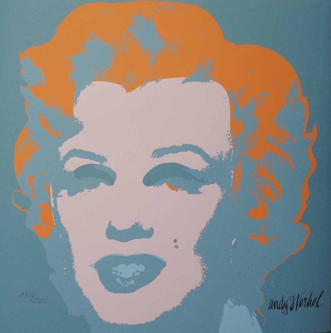 Andy Warhol Marilyn Screenprint (1 of 2)