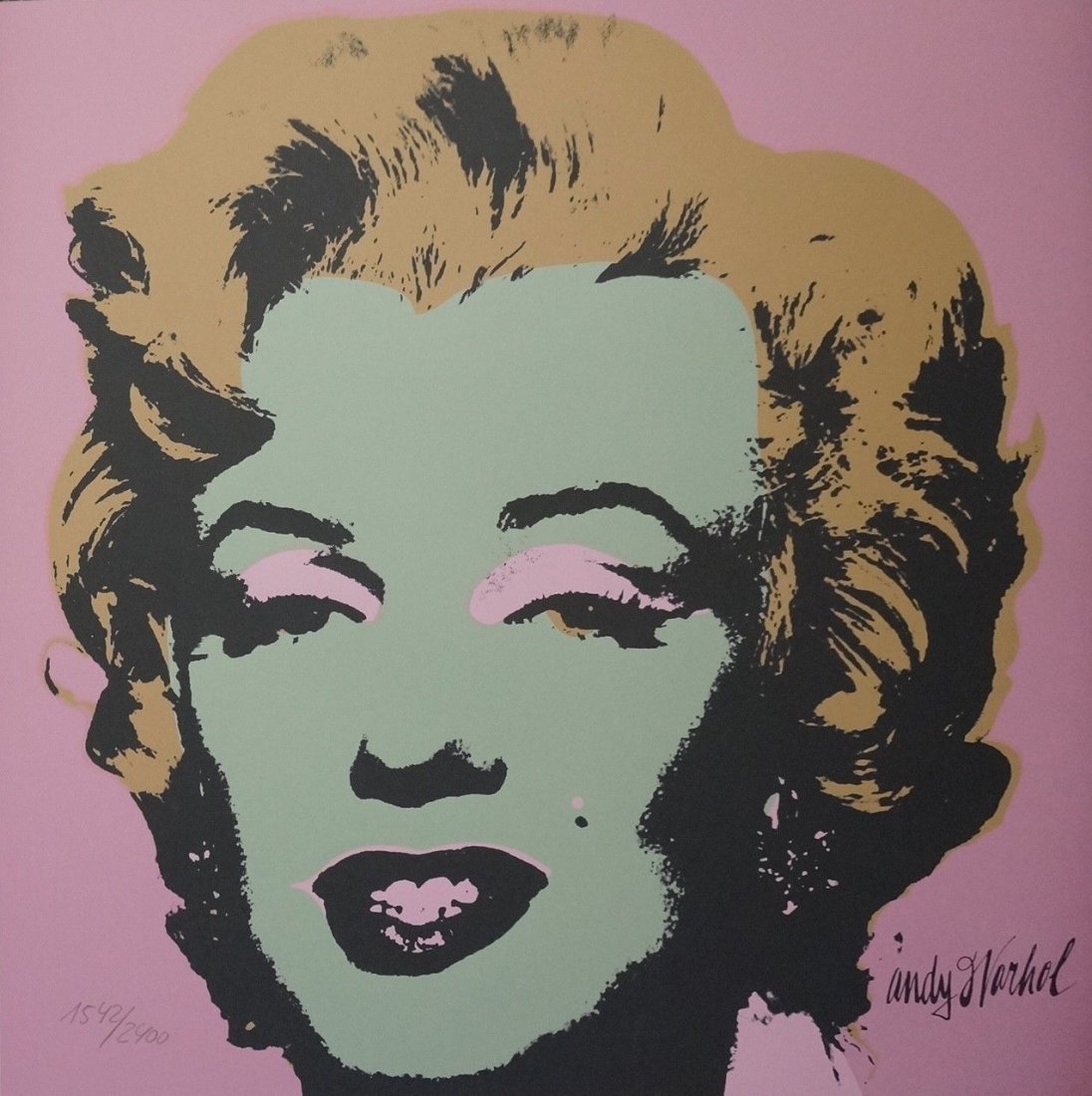 Andy Warhol Marilyn Screenprint (1 of 2)