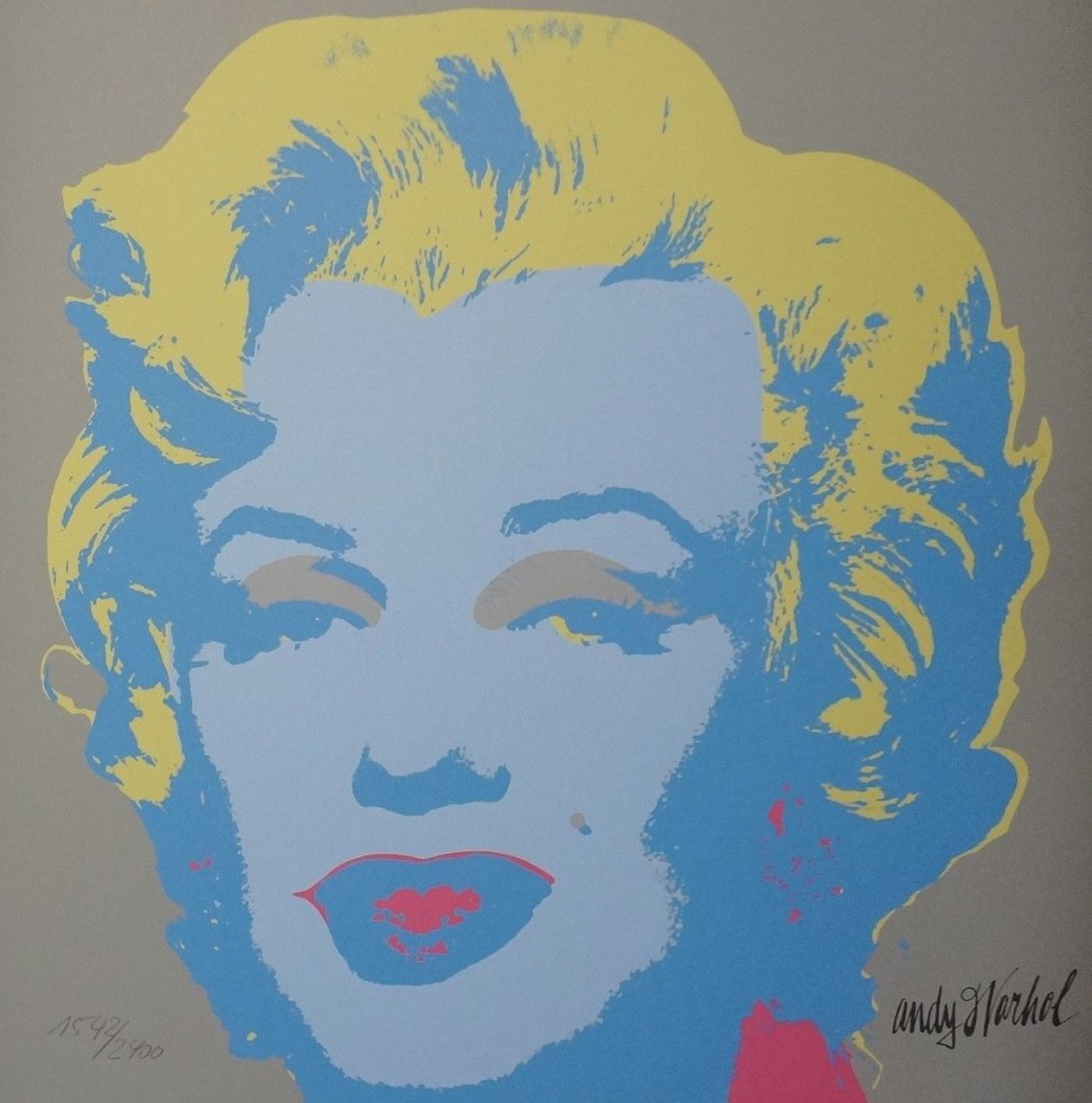 Andy Warhol Marilyn Screenprint (1 of 2)