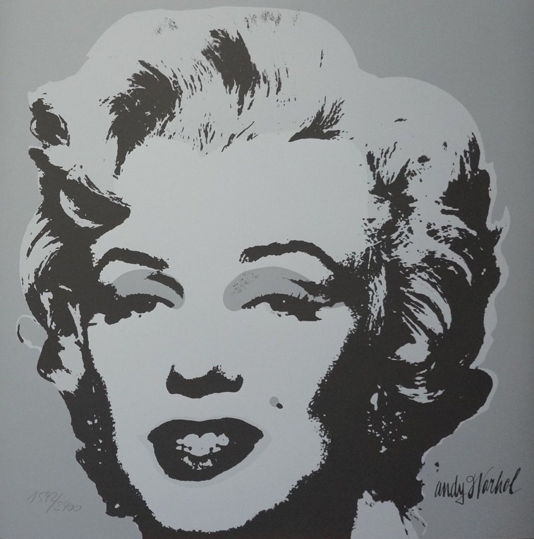 Andy Warhol Marilyn Screenprint (1 of 2)