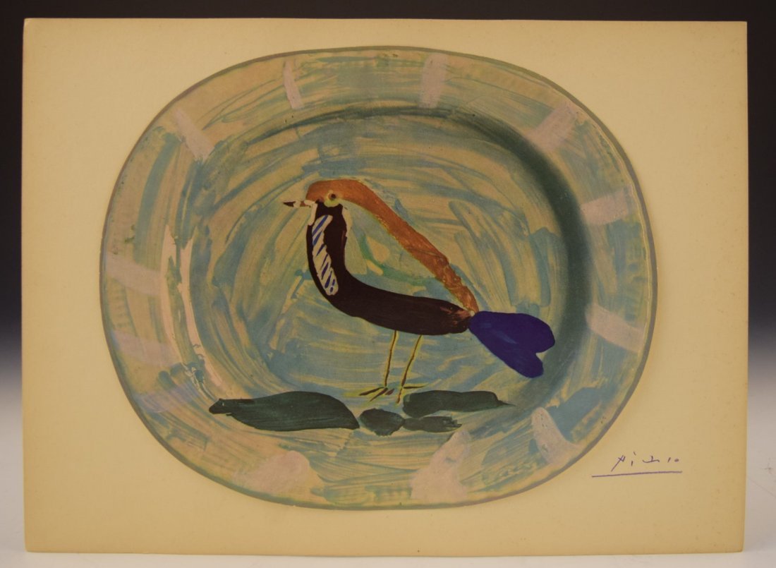 Pablo Picasso Signed Bookplate (1 of 3)