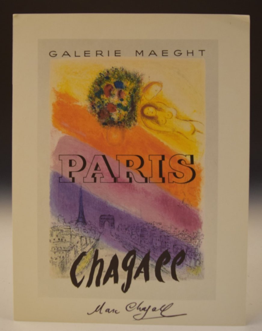 Marc Chagall Signed Poster (1 of 2)
