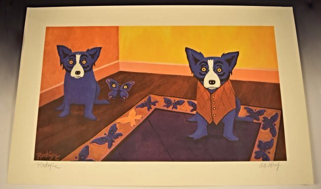 George Rodrigue Signed Screenprint (1 of 3)