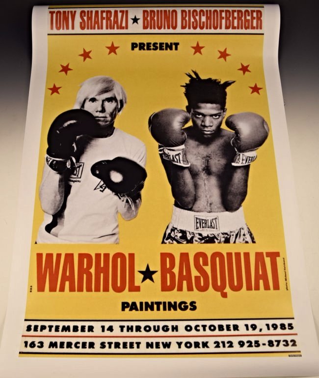 Andy Warhol, Jean Basquiat Gallery Poster (1 of 2)