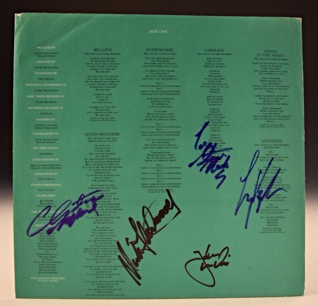 Fleetwood Mac Signed LP Cover (1 of 2)