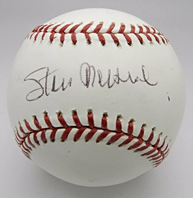 Stan Musial Baseball Signed (1 of 2)