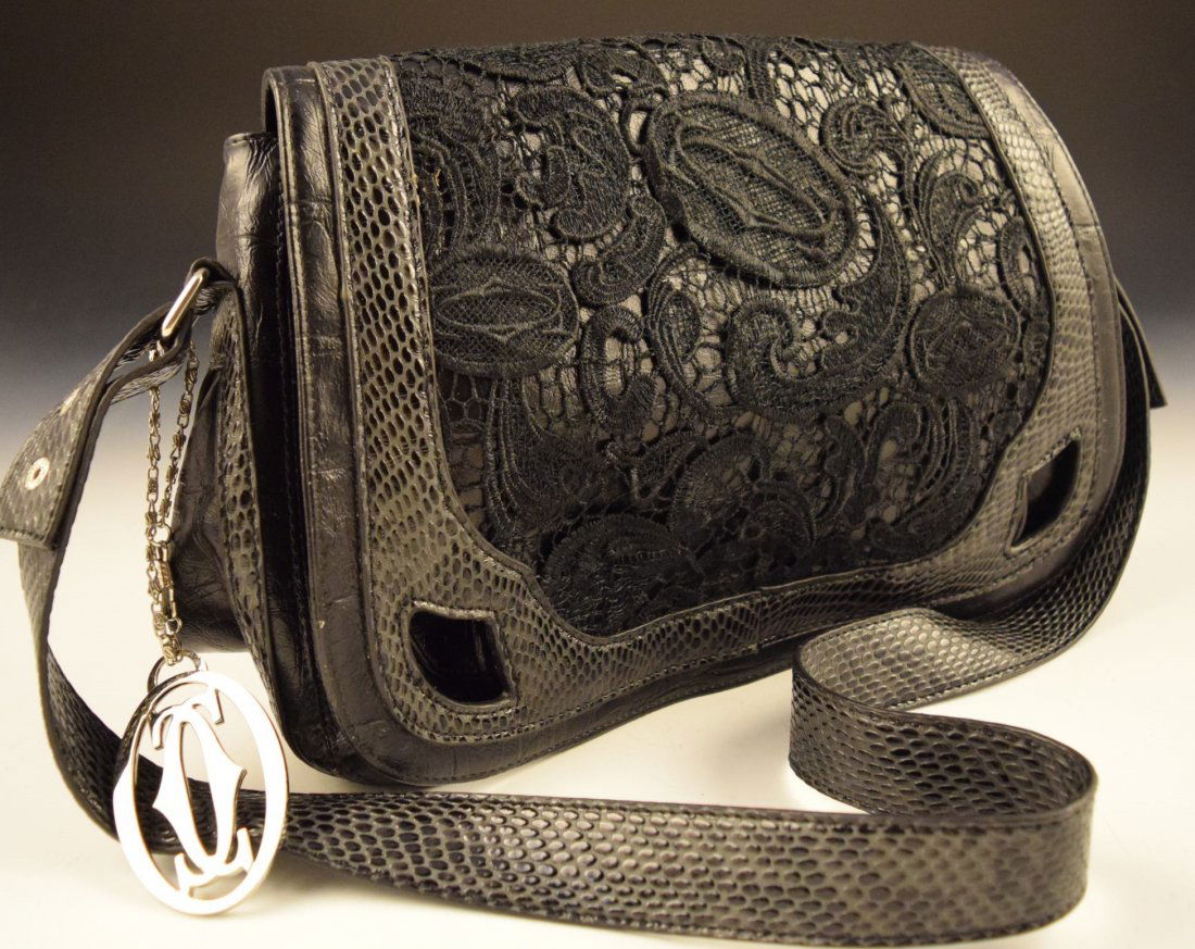 Cartier Alligator Handbag (1 of 4)