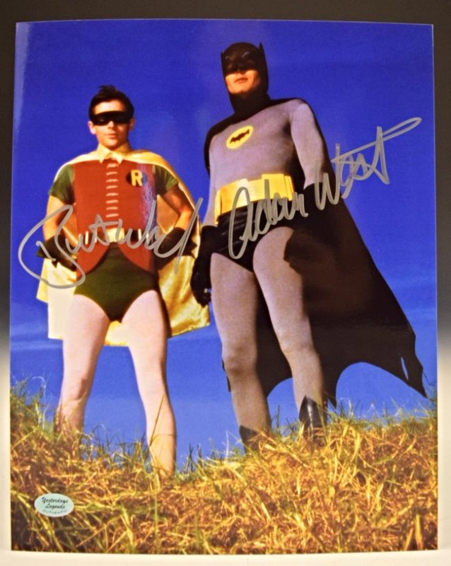 Adam West/Burt Ward Signed Batman Photo (1 of 3)
