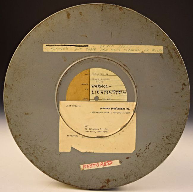 Andy Warhol, Roy Lichtenstein Art Film (1 of 3)