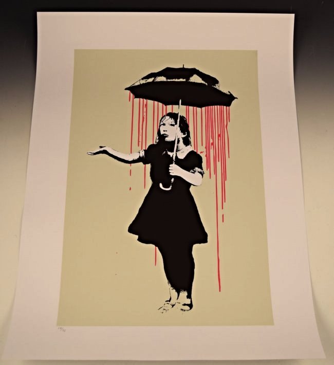Banksy Screenprint (1 of 3)