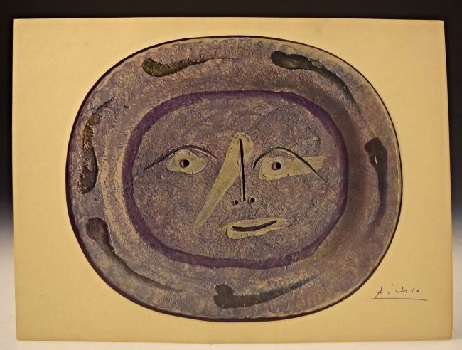 Pablo Picasso Signed Bookplate (1 of 2)