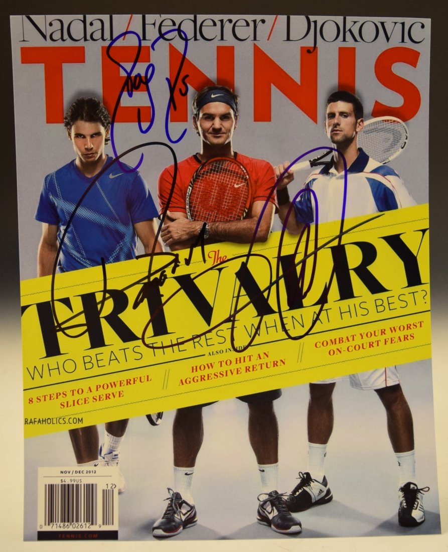 Roger Federer, Rafael Nadal And Novak Djokovic (1 of 2)