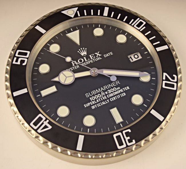 Rolex Oyster Submariner Luminous Clock (1 of 4)
