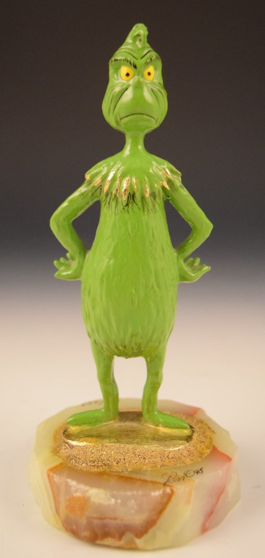 Dr. Seuss Bronze, The Grinch (1 of 3)