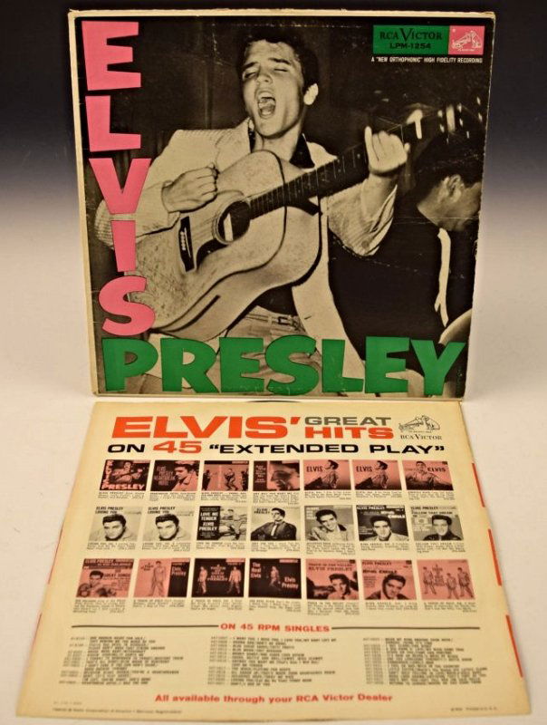 Elvis Presley Signed Album Cover (1 of 3)