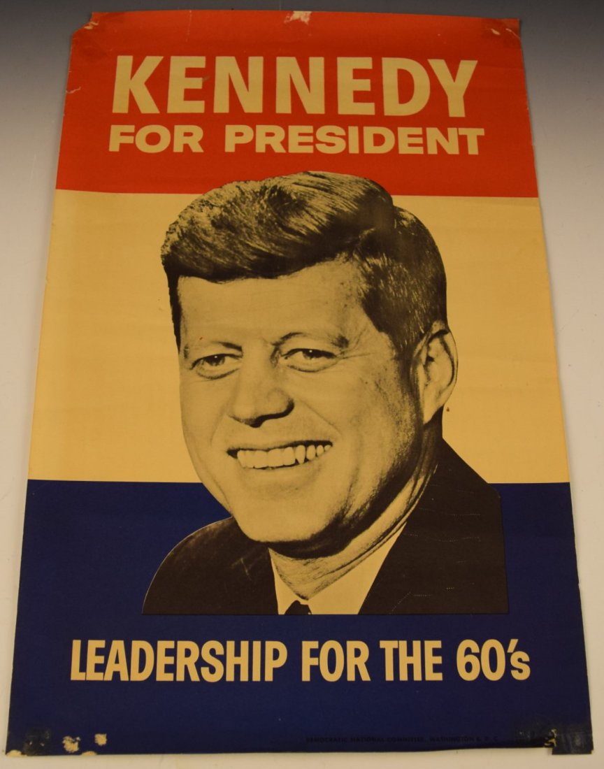 John F. Kennedy Campaign Poster (1 of 3)