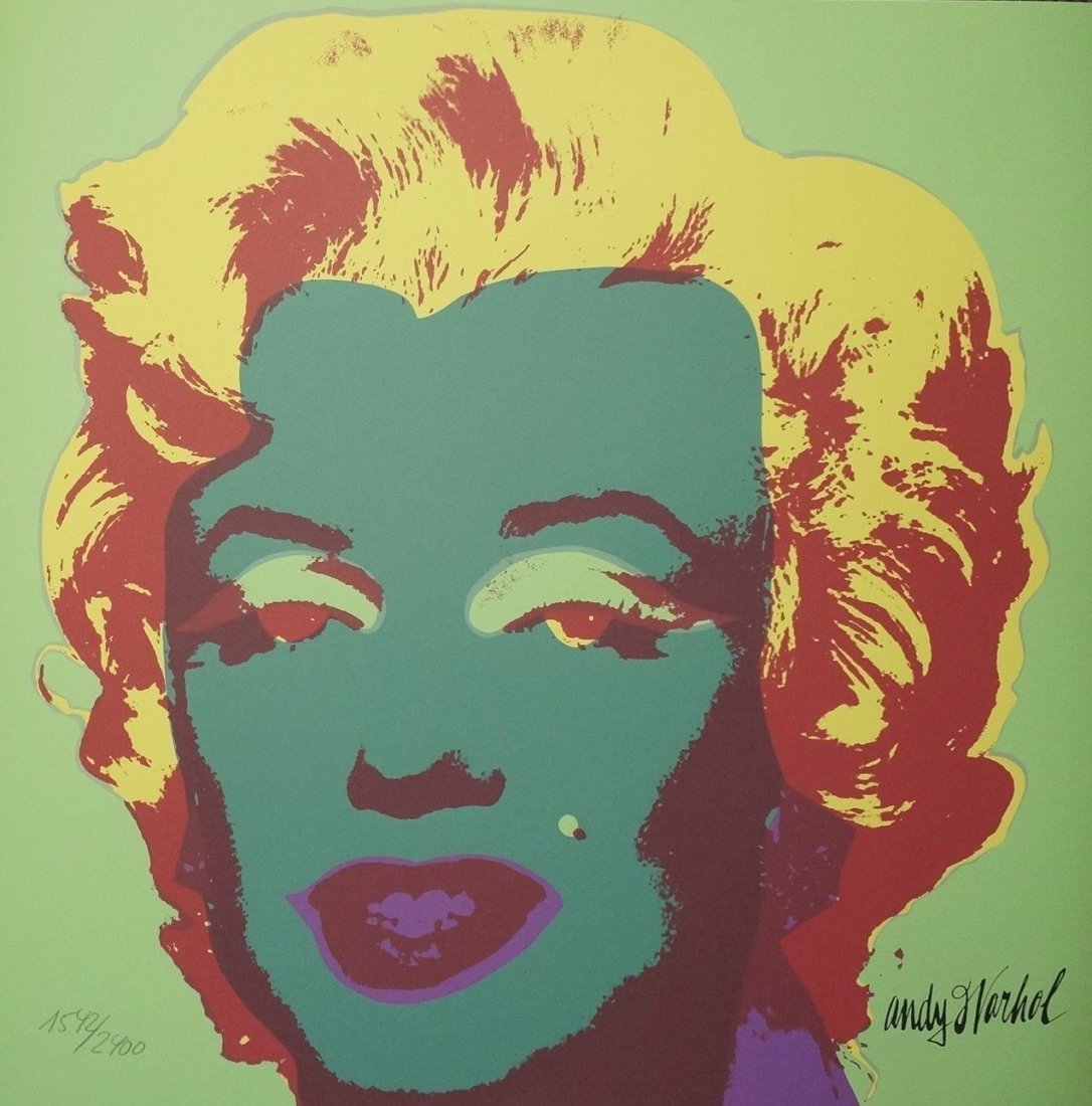 Andy Warhol Marilyn Screenprint (1 of 2)