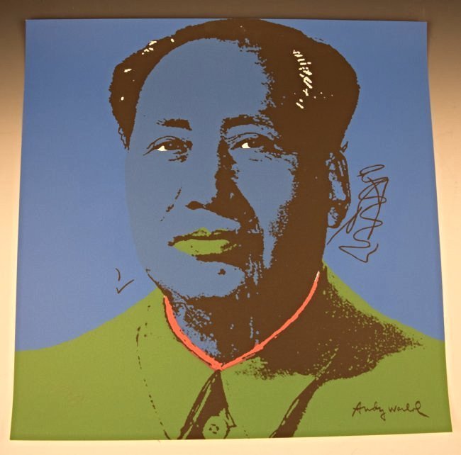 Andy Warhol Mao Lithograph (1 of 3)