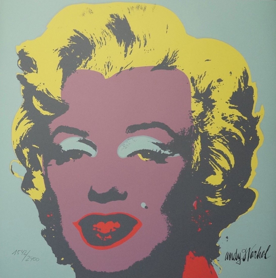 Andy Warhol Marilyn Screenprint (1 of 2)
