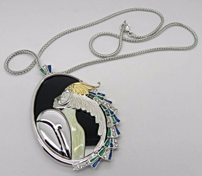 Erte Park West Necklace (1 of 3)
