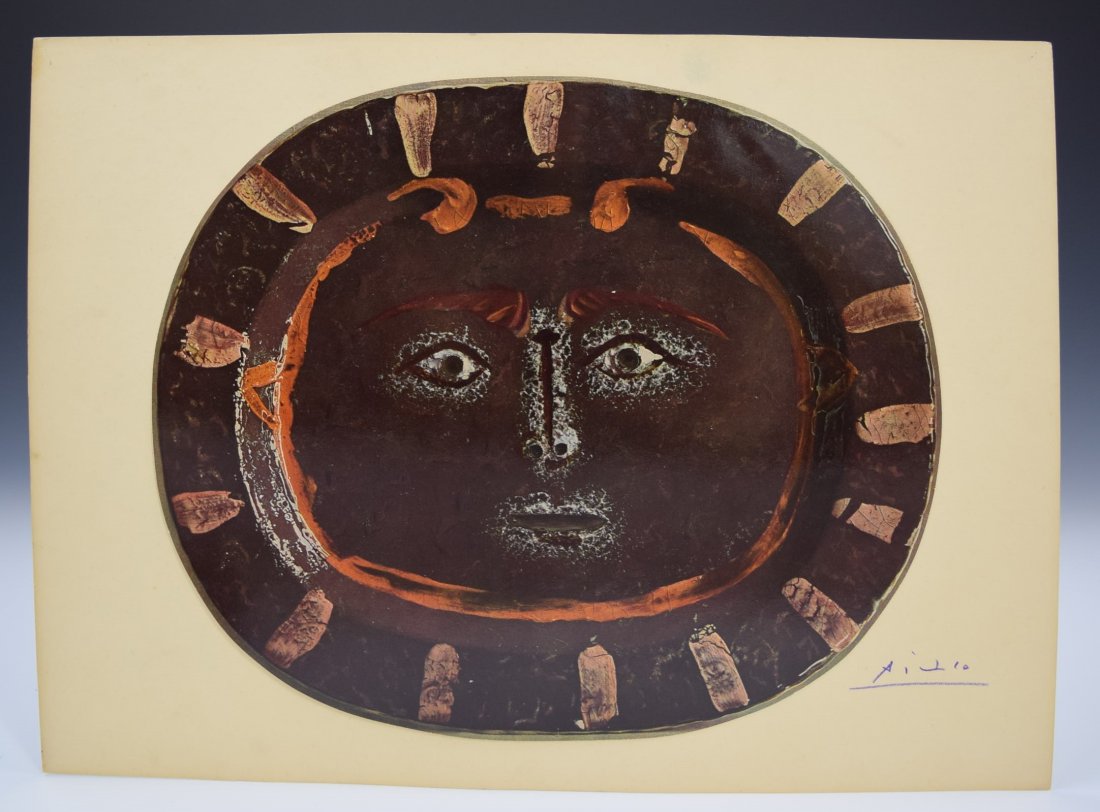 Pablo Picasso Signed Bookplate (1 of 3)