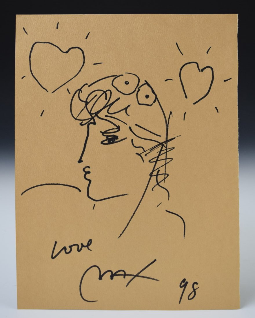 Peter Max Drawing (1 of 2)