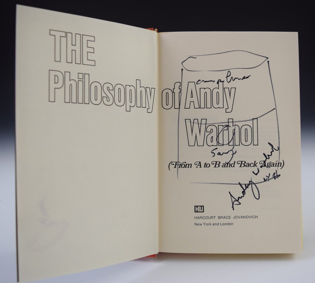 Andy Warhol Soup Can Drawing (1 of 4)