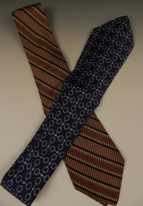 Hermes Silk Ties (1 of 2)