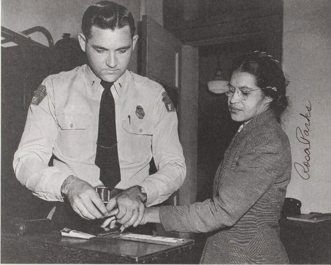 Rosa Parks Signed Photo (1 of 1)