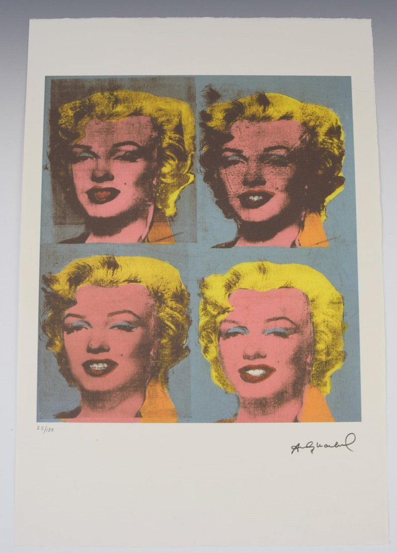 Andy Warhol Lithograph (1 of 2)