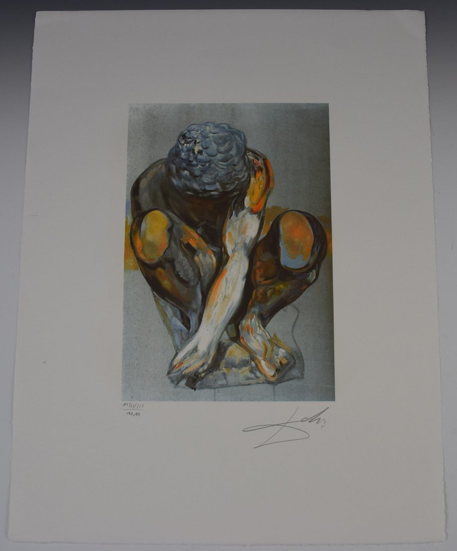 Salvador Dali Signed Lithograph (1 of 2)