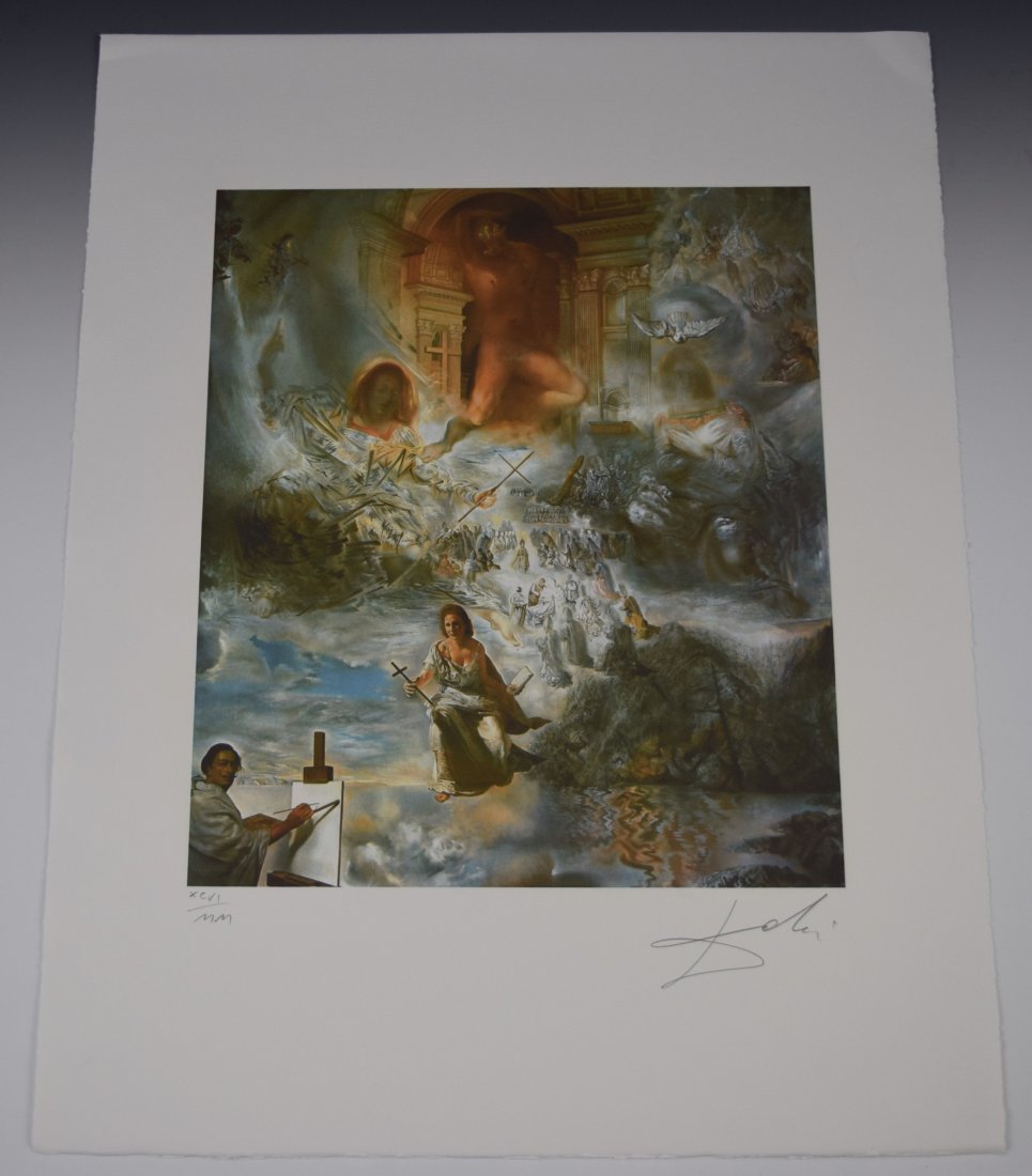 Salvador Dali Signed Lithograph (1 of 2)
