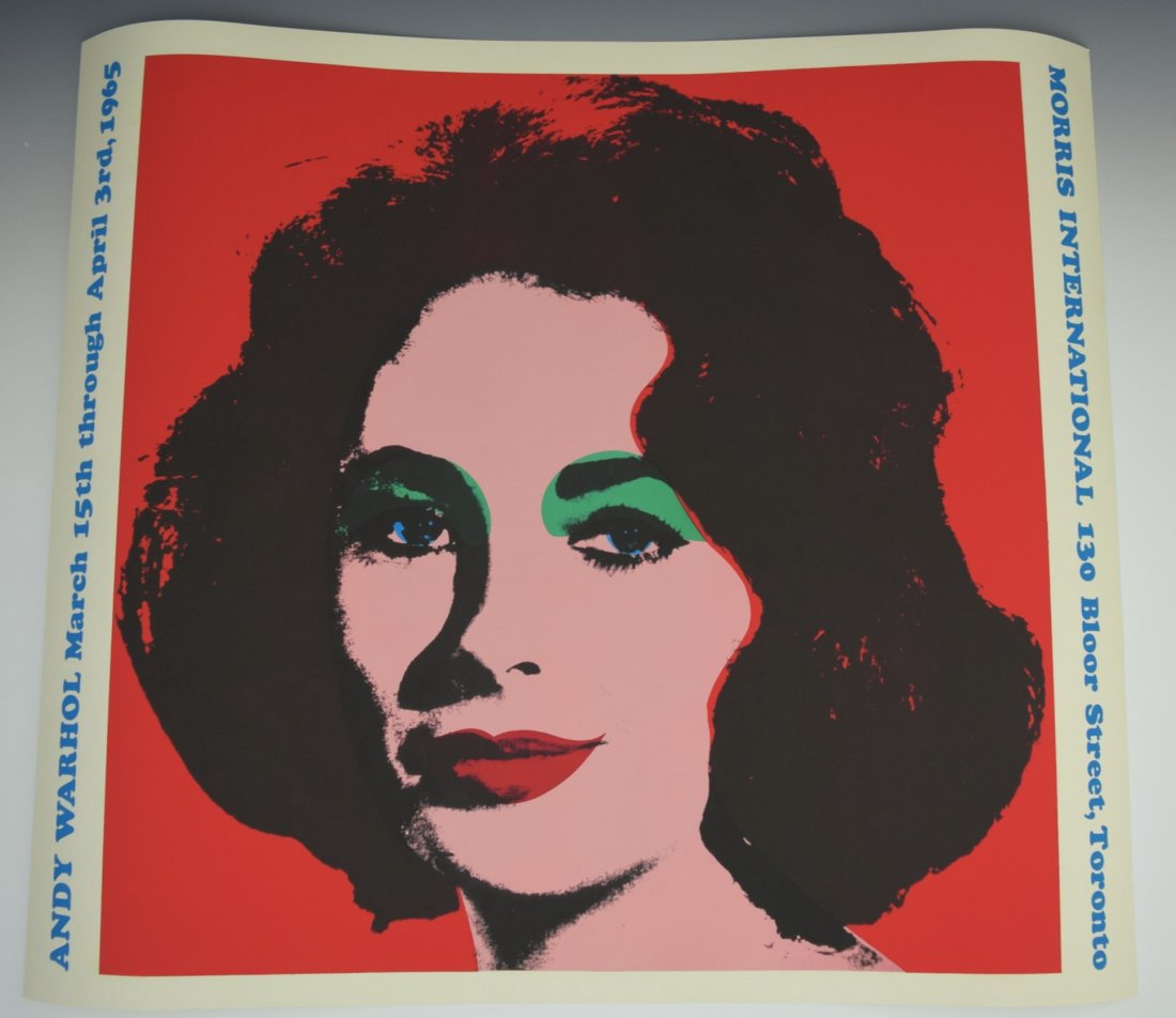 Andy Warhol Liz Taylor (1 of 3)