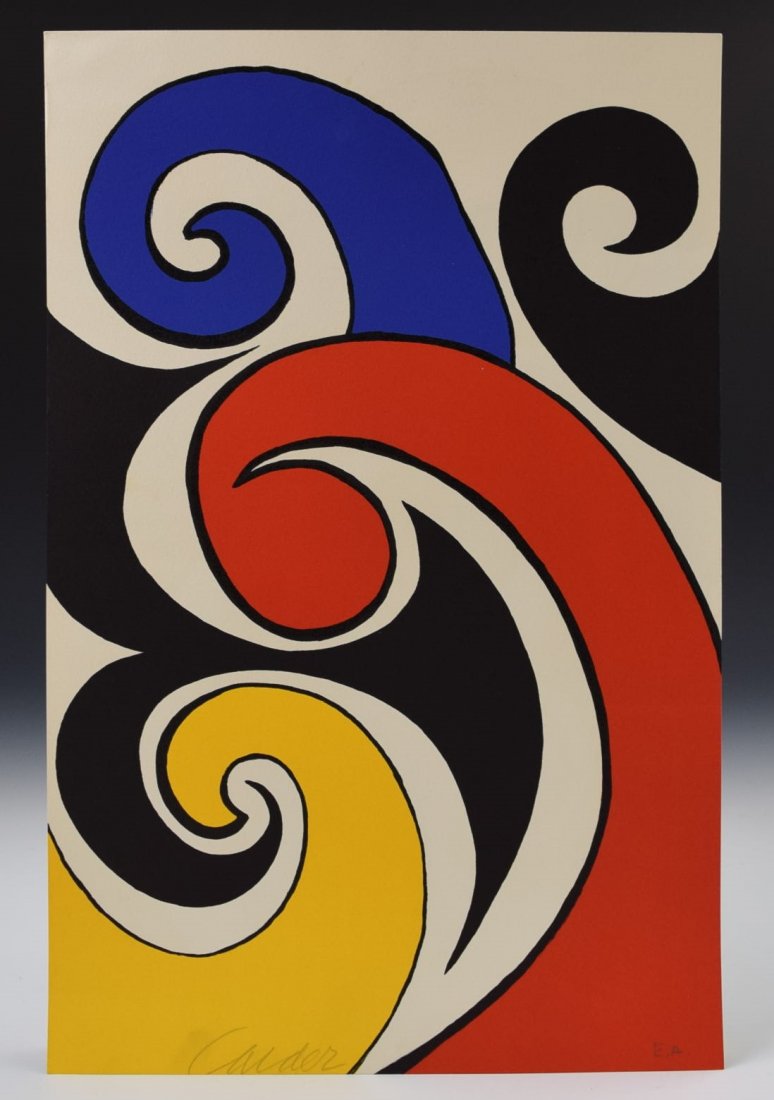 Alexander Calder Signed Lithograph (1 of 2)
