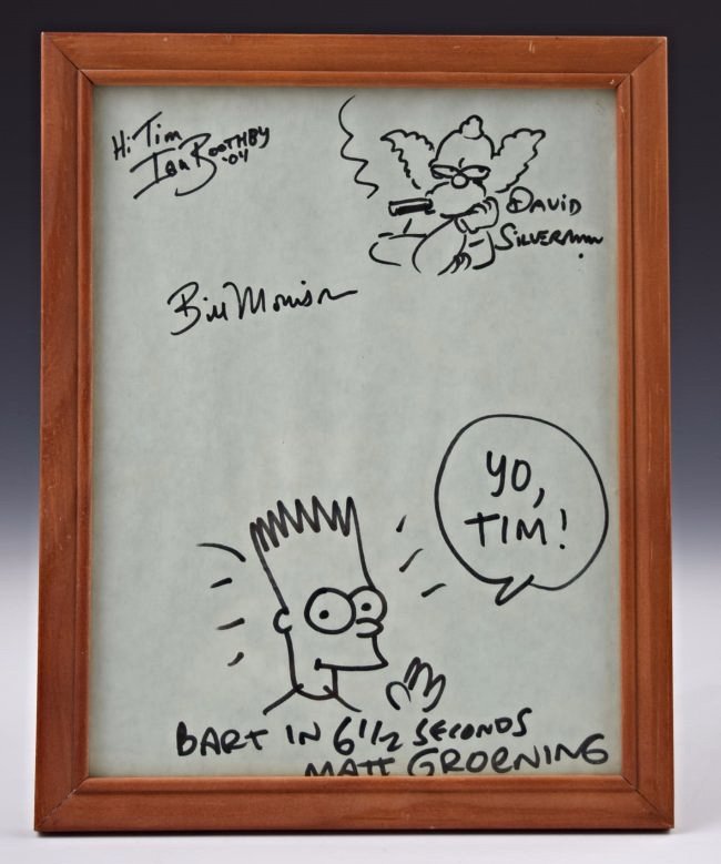 Matt Groening Drawing (1 of 3)